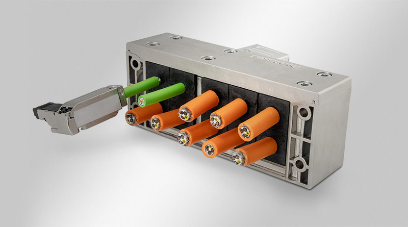 EMC-KEL-DS | Split EMC cable entry frames for shielding cables